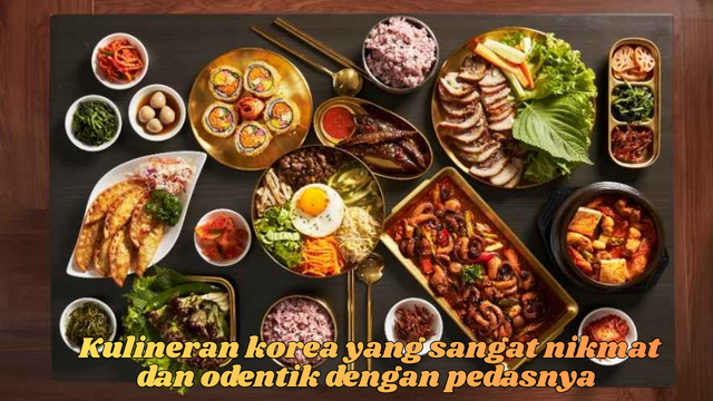 makanan khas korea